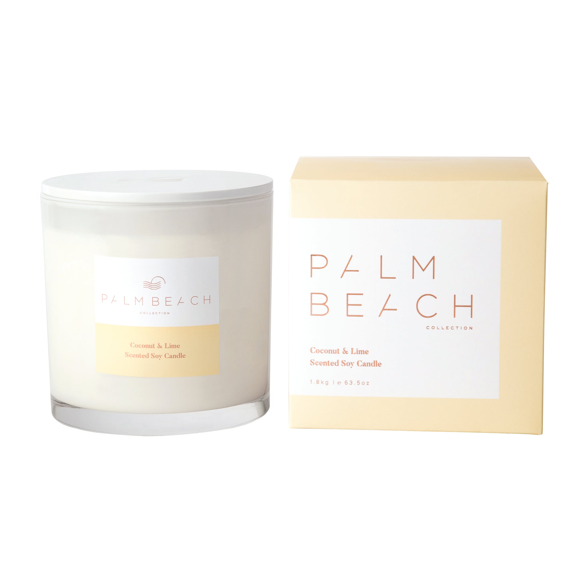 Coconut & Lime Deluxe Candle