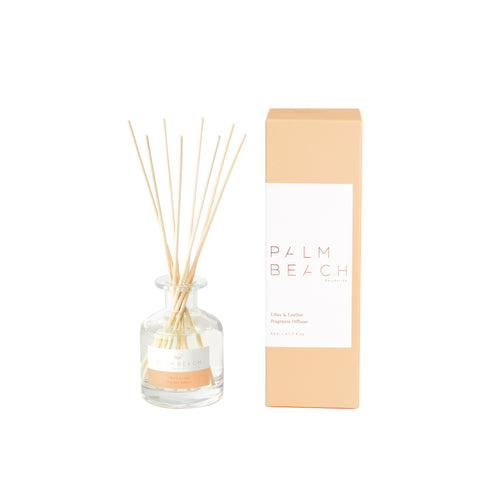 Lilies & Leather Mini Reed Diffuser