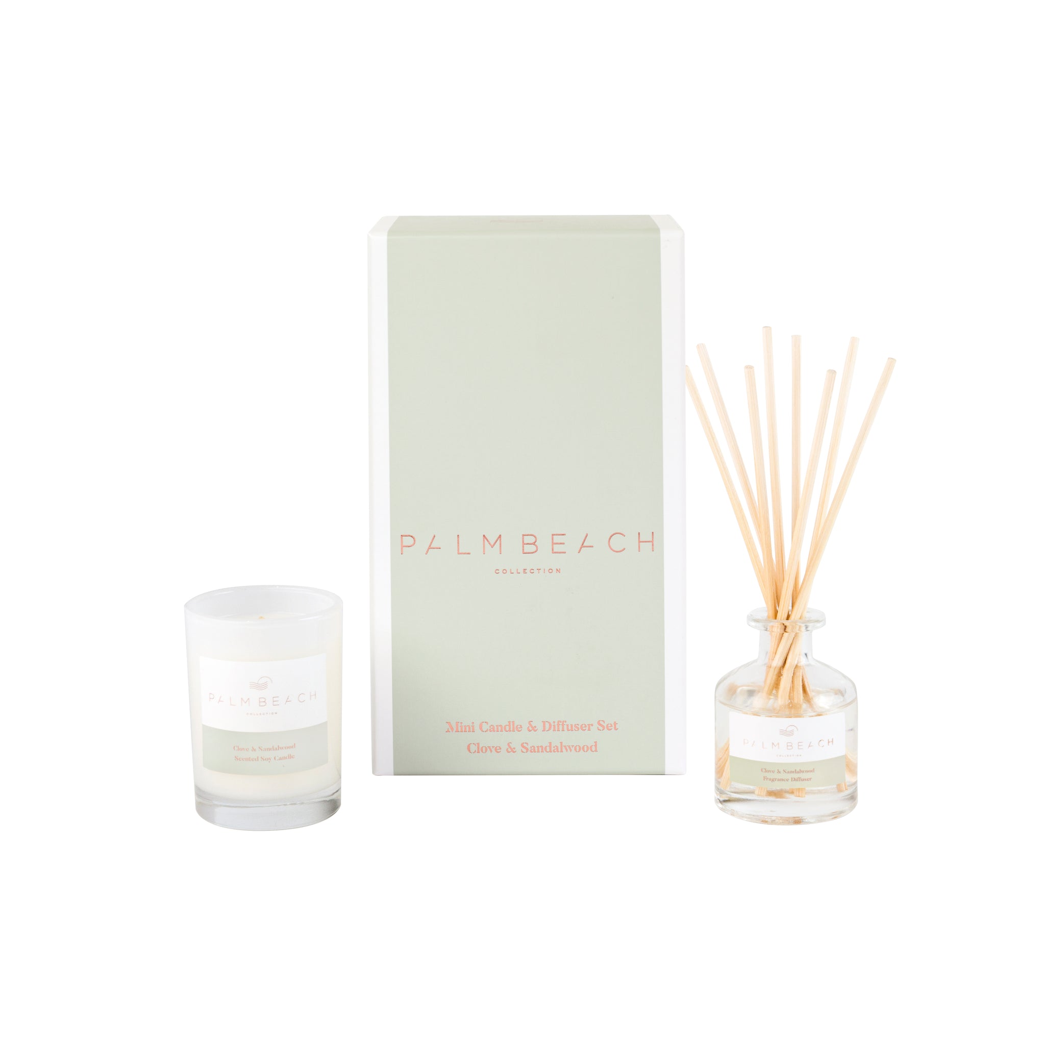 Clove & Sandalwood Mini Candle & Diffuser Gift Pack