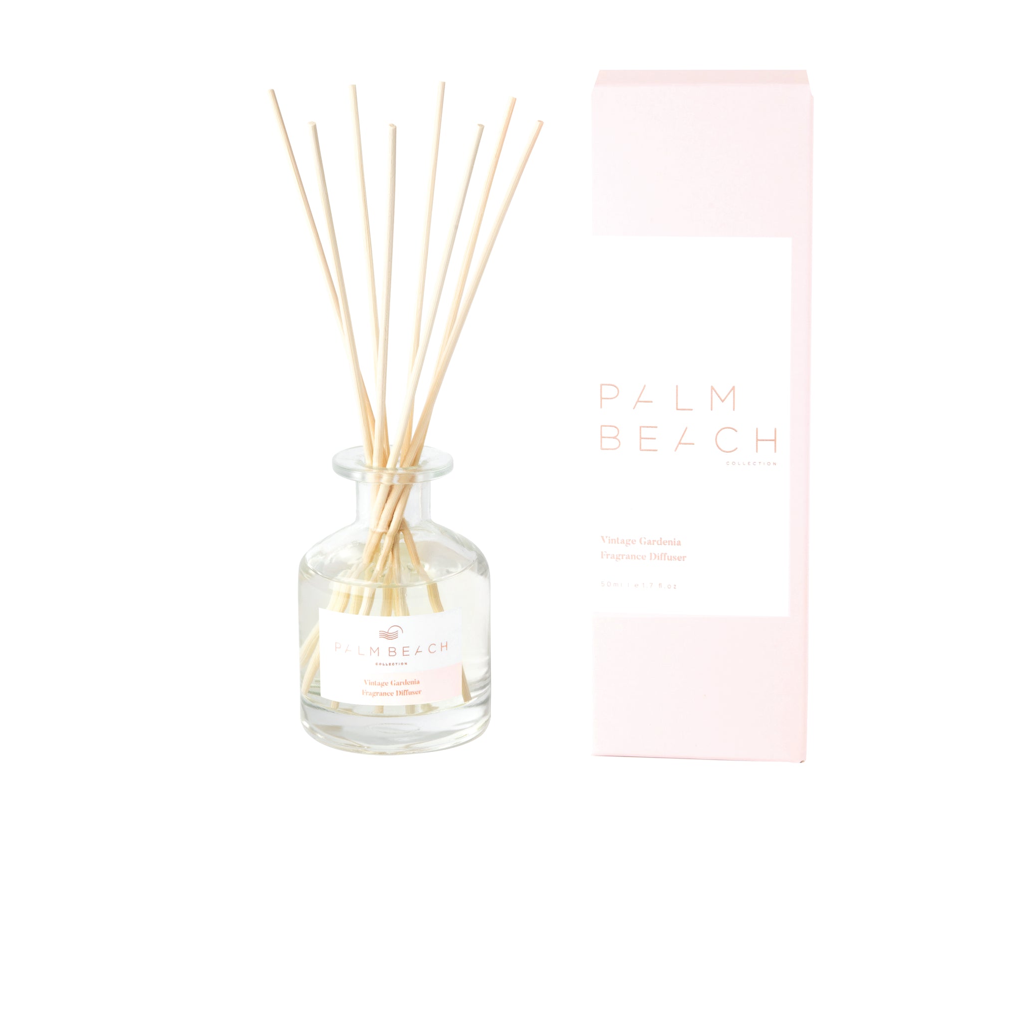 Vintage Gardenia Mini Reed Diffuser