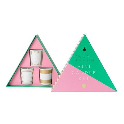 Christmas 3 x Mini Candle Gift Pack