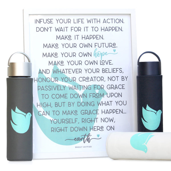 Luxe Water Bottle HOPE